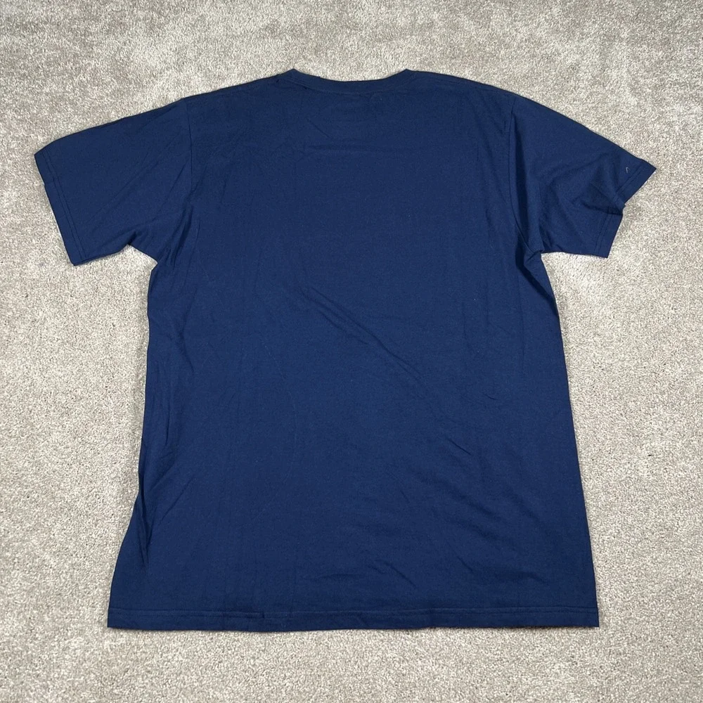 Adidas Indiana Pacers NBA Graphic T-Shirt Mens Large Navy Blue The Go-To Tee NWT